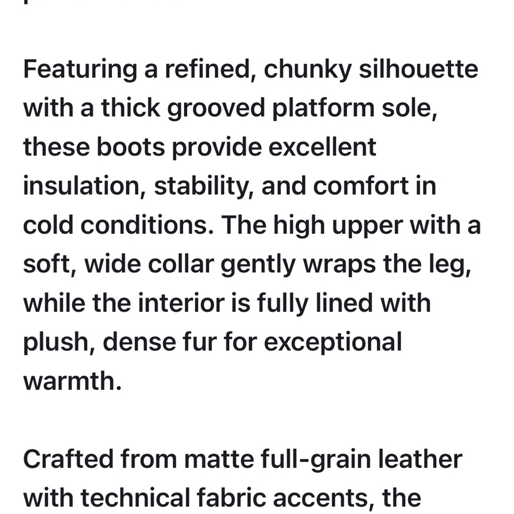 Inuikii Black Winter Platform Boots - Picture 5 of 7